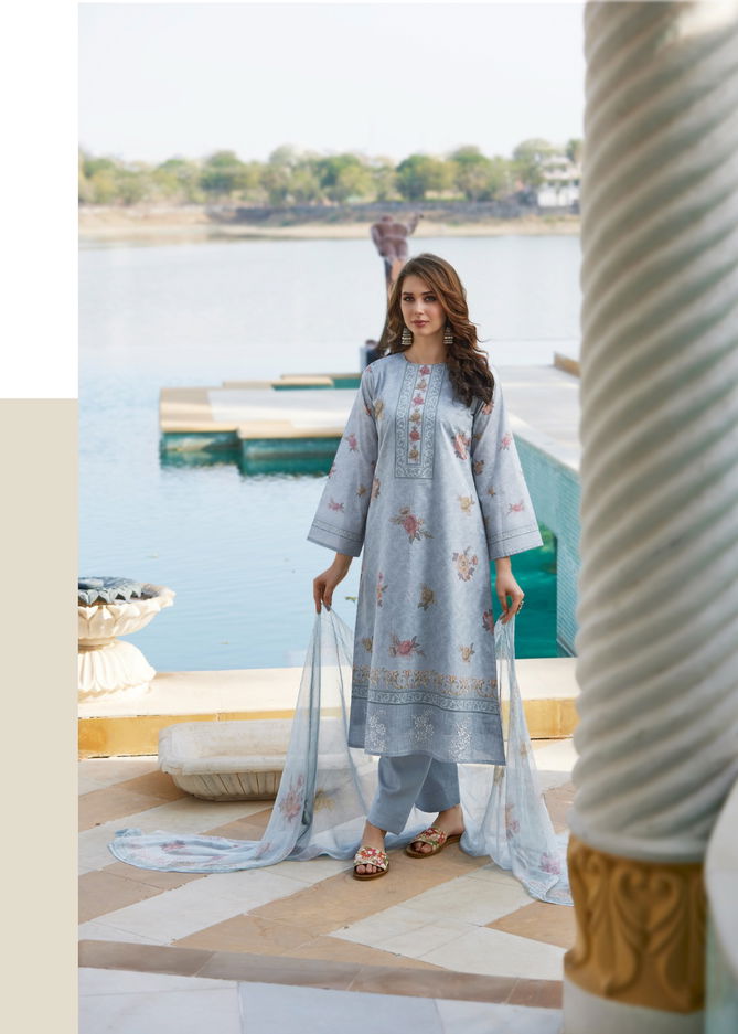 Zeenat By Sadhana Lawn Cotton Digital Printed Dress Material WHolesale Price In Surat